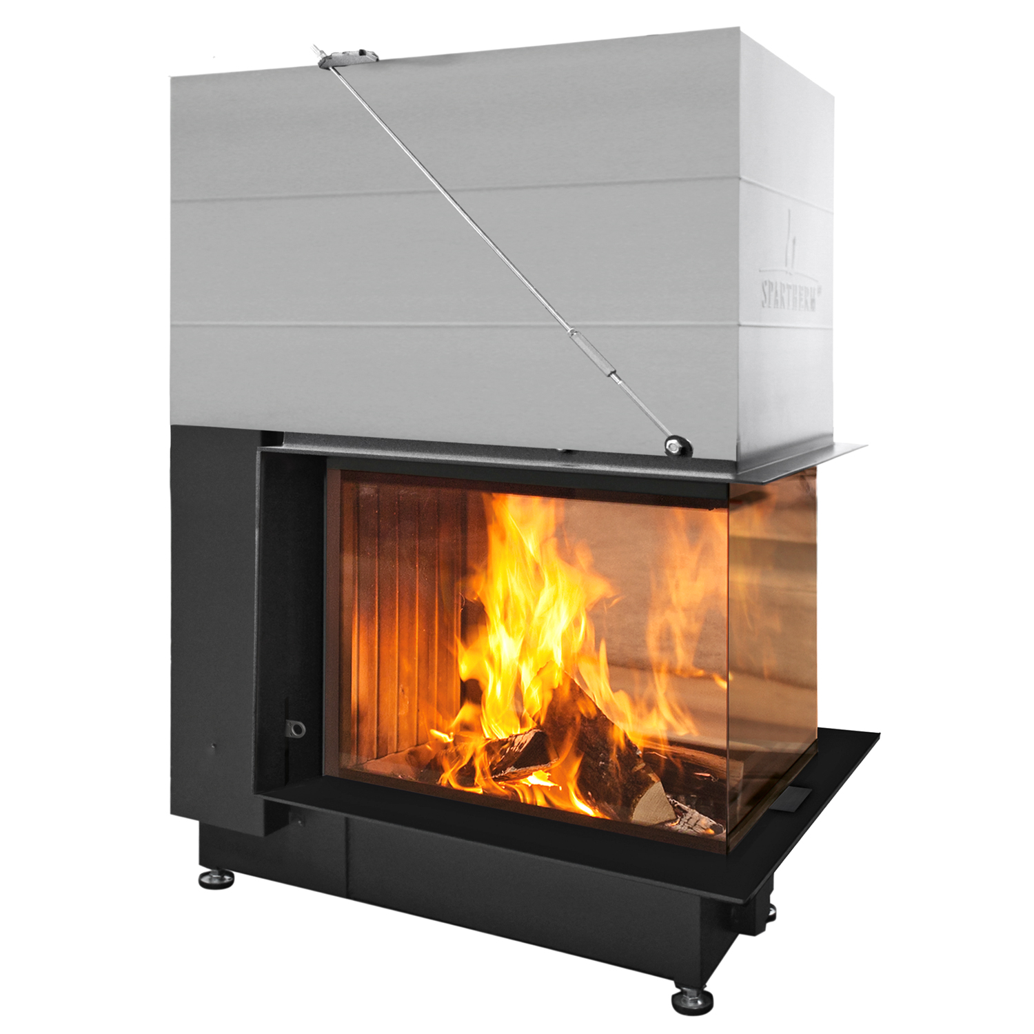 Spartherm Premium Arte U-70h-4S insert de cheminée RRA Ø 200 mm