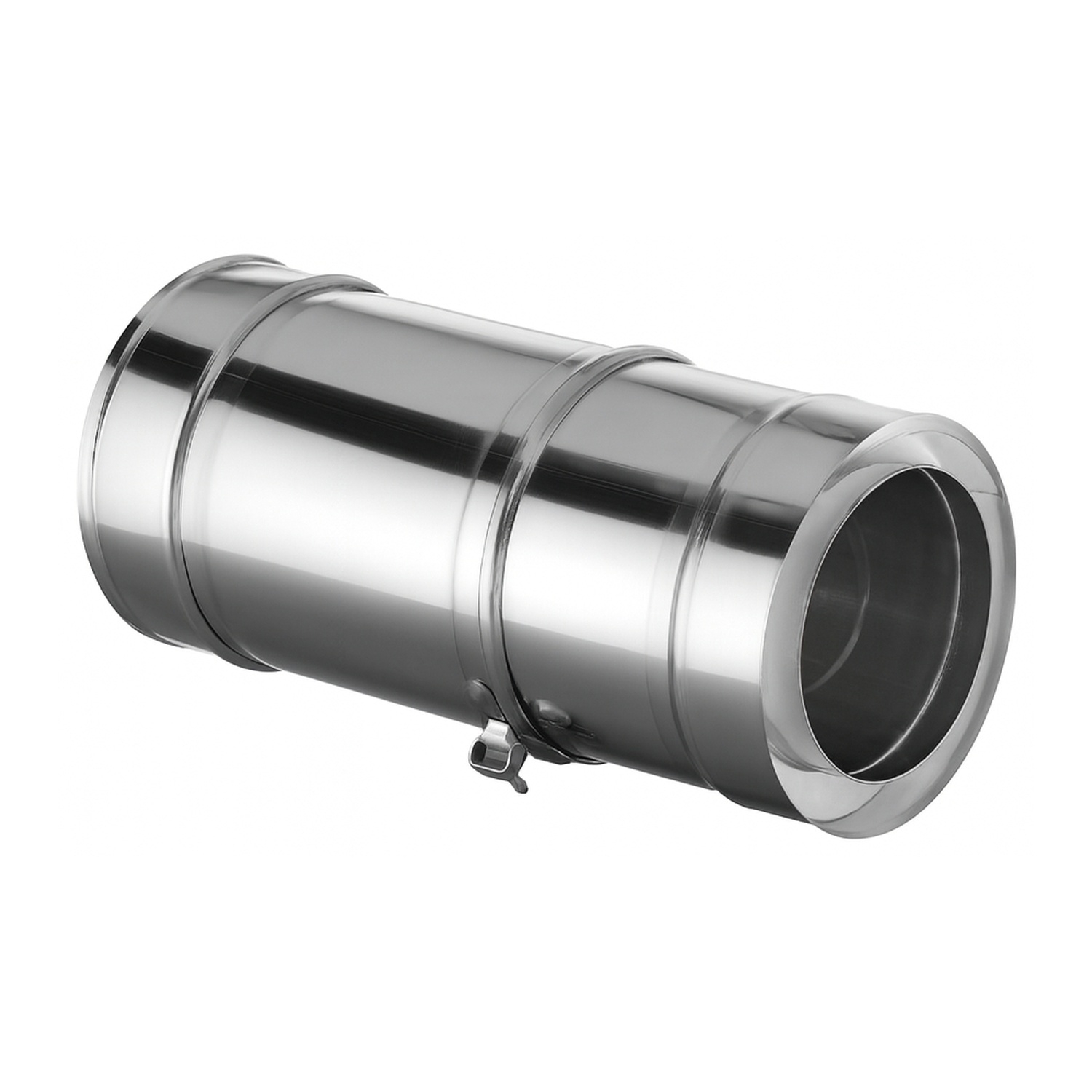 Schiedel ICS élément de compensation de tuyau 270 mm-375 mm Ø200 double paroi brillant