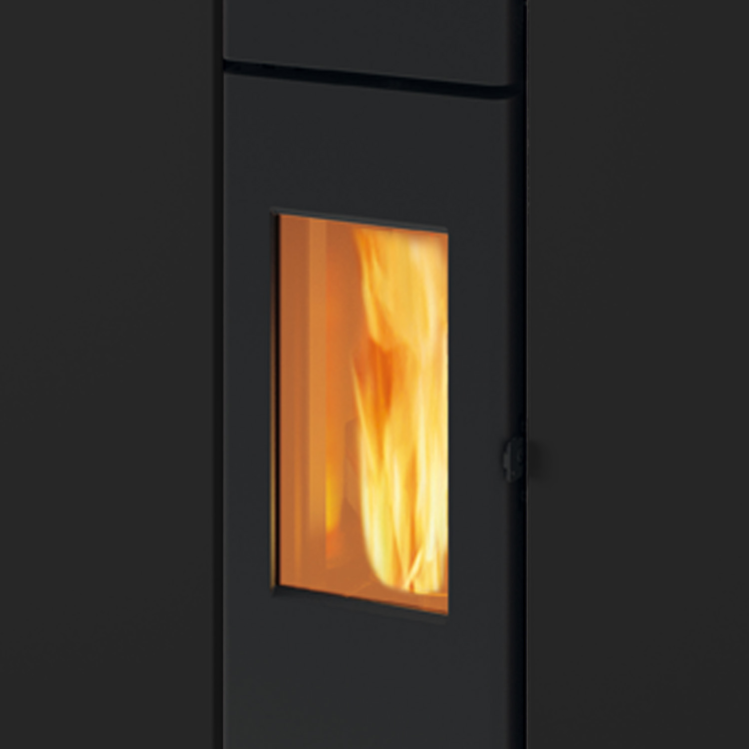 EK63 Cell 80+ Evo Poêle à granulés acier noir