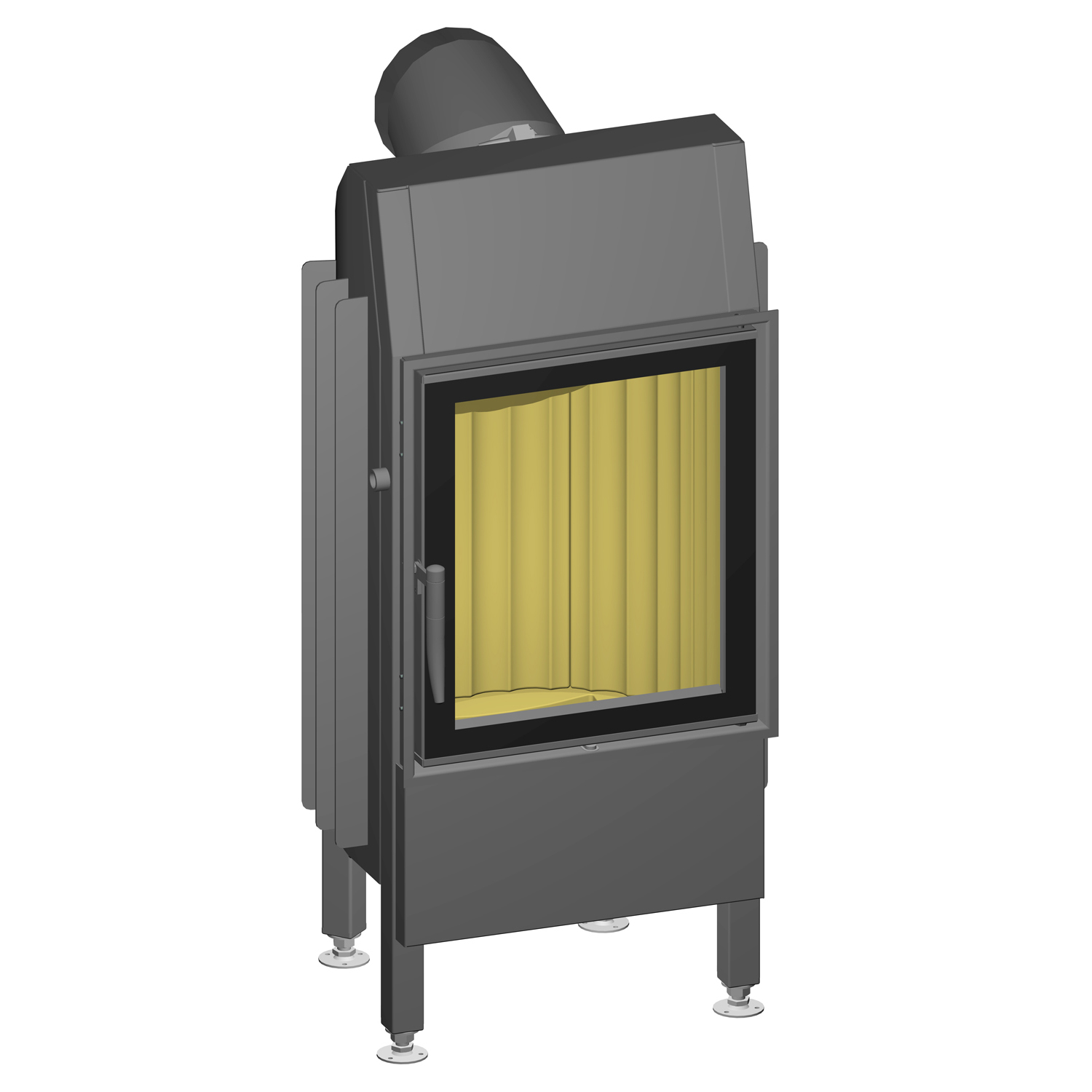 Insert de cheminée Spartherm Mini R1V-4S 51 cm à droite