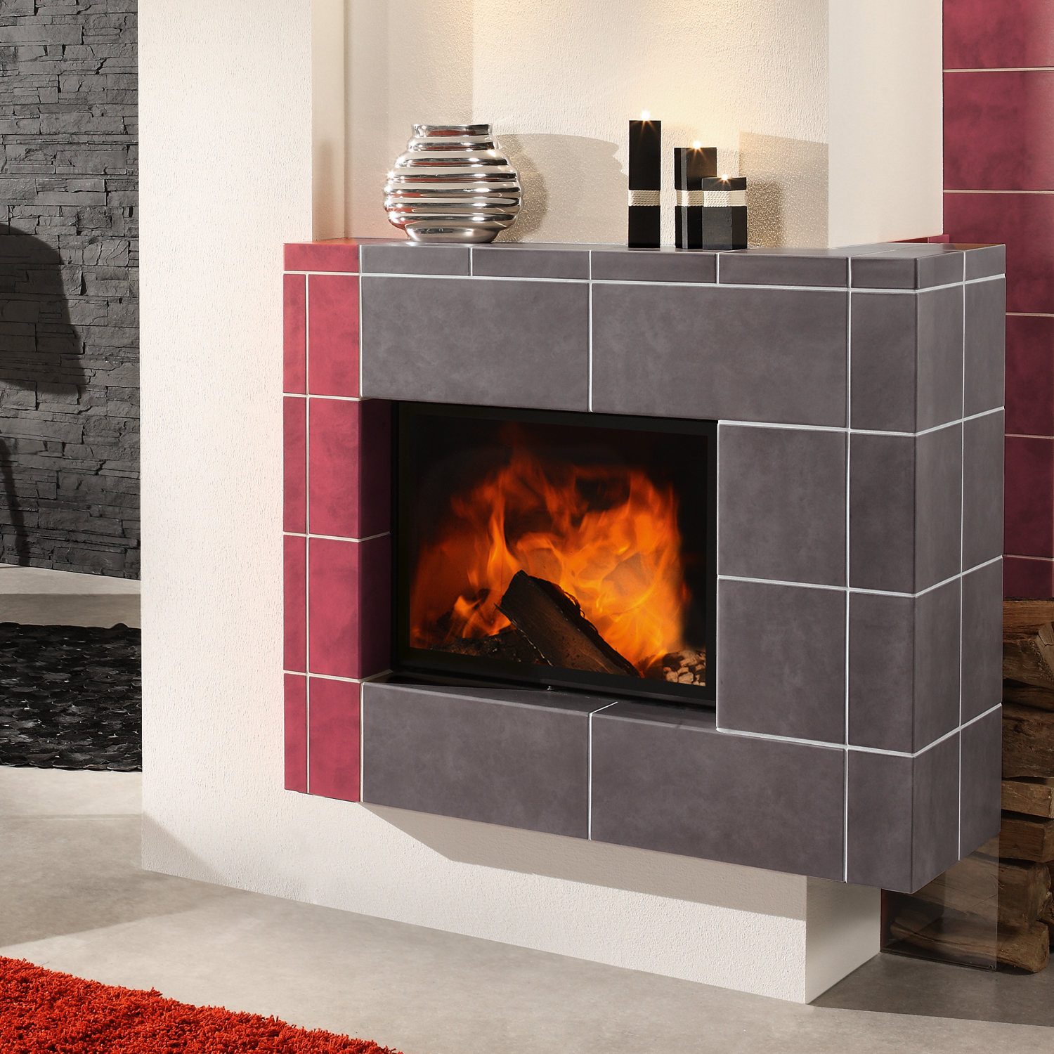 Spartherm Varia 1V-4S RLU insert de cheminée 51 cm à gauche