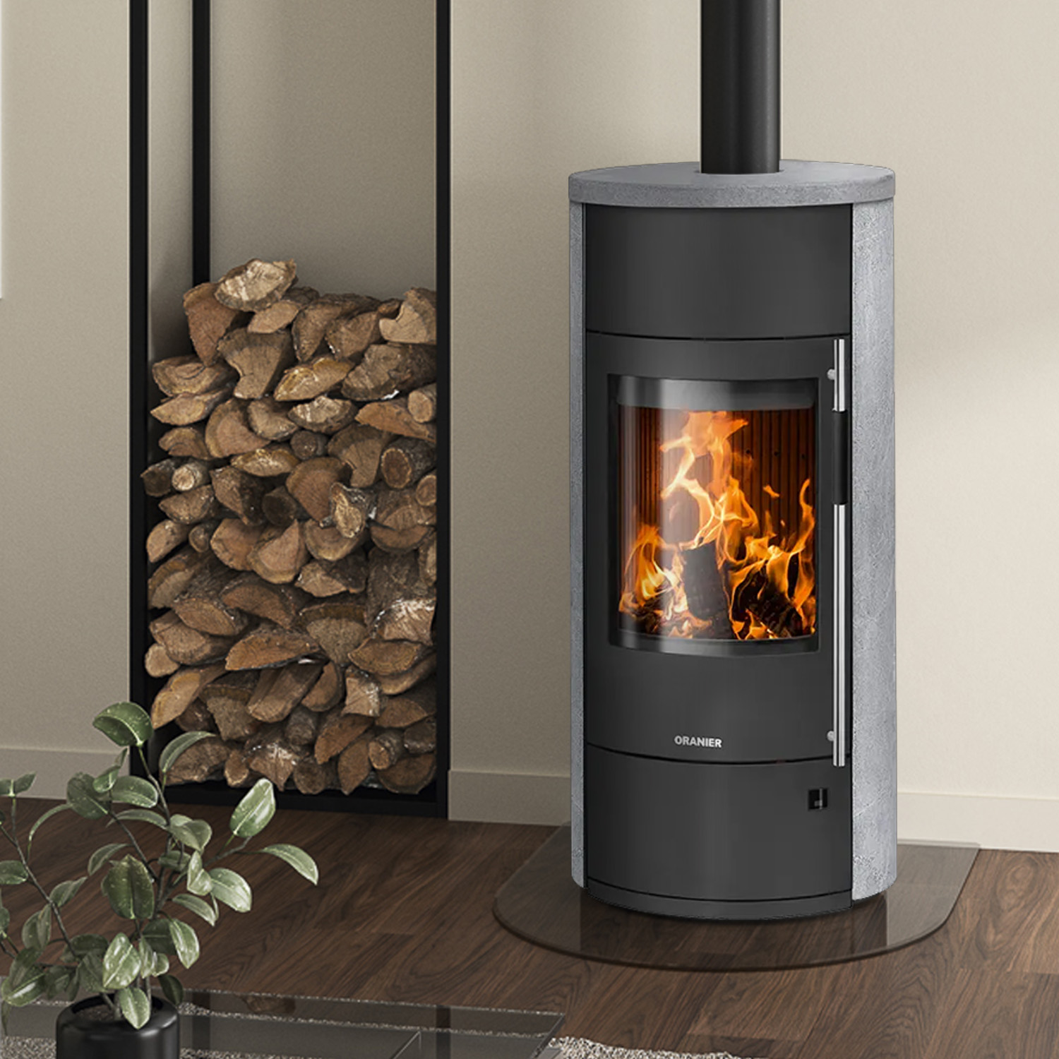 Oranier Polar Neo Aqua wasserführender Kaminofen