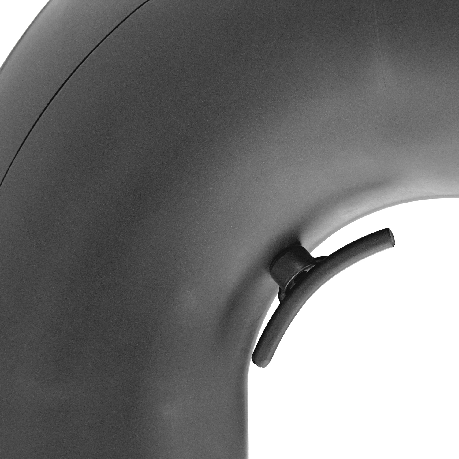 Raik Basic ensemble de coudes de tuyau de fumée 130mm gris fonte FULLFORM rond pour tuyau de fumée / conduit de fumée