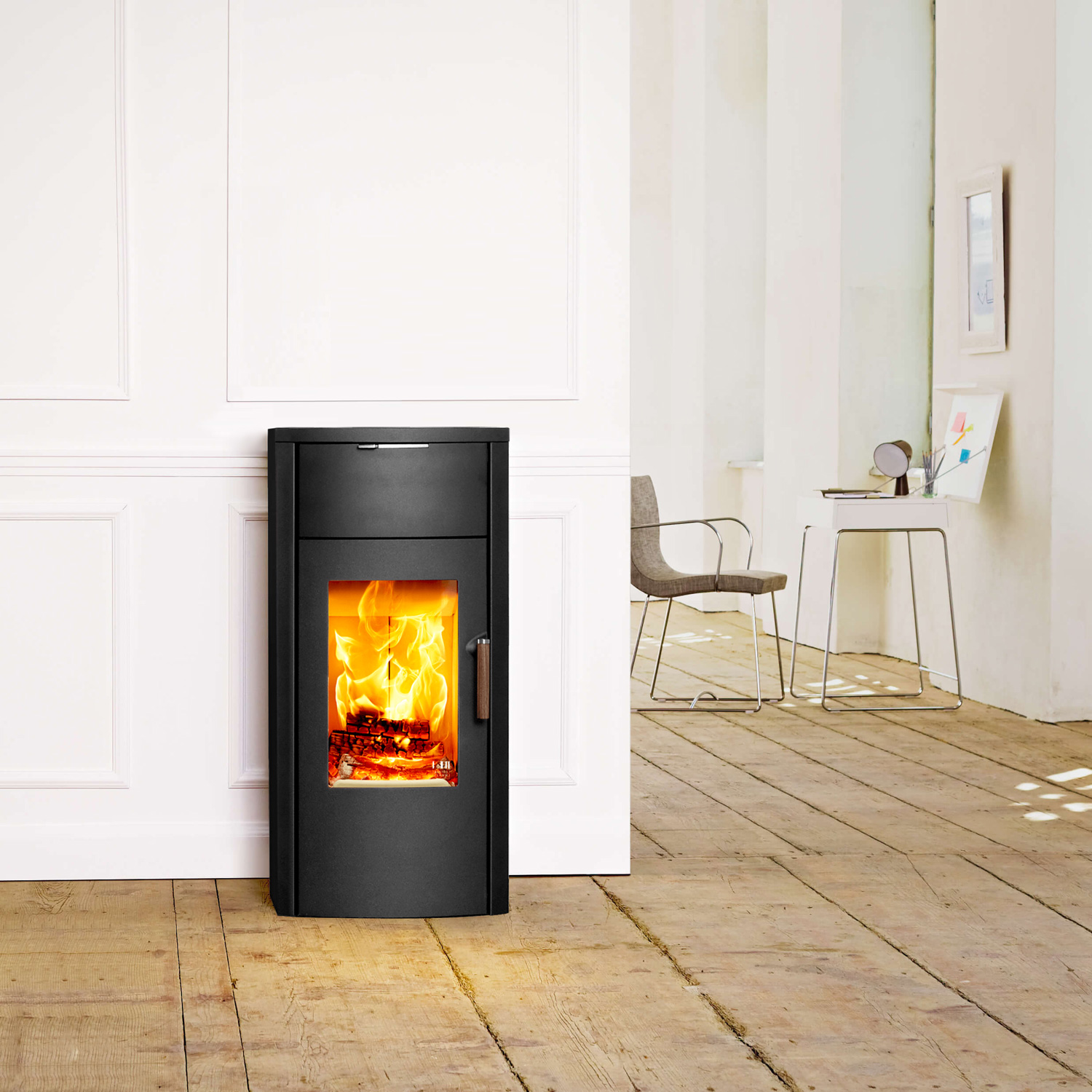 Austroflamm Jini Xtra 2.0 poêle à bois acier gris fonte