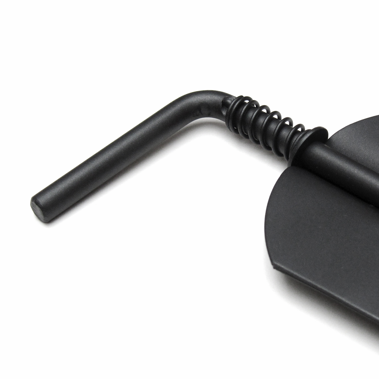 Raik Basic modérateur de tirage 120mm noir pour tuyau de fumée / conduit de fumée