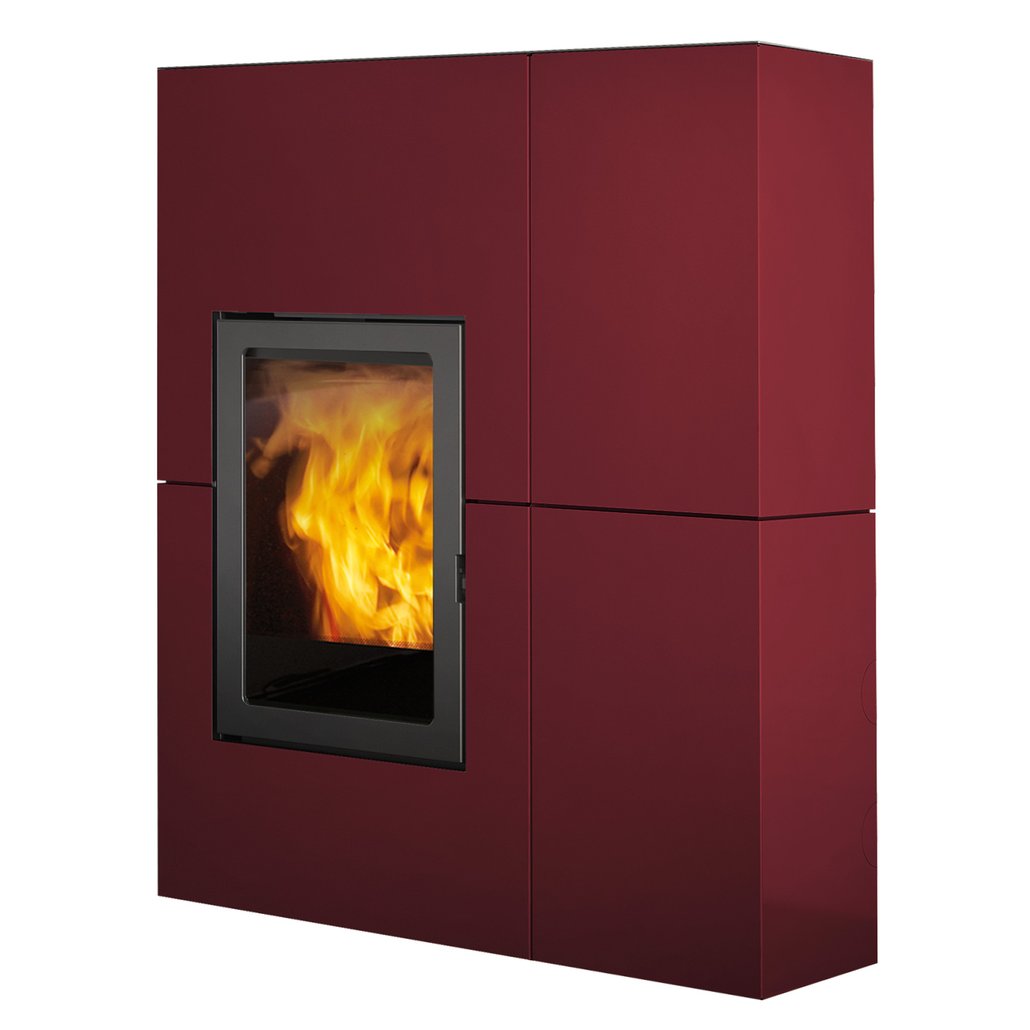 Edilkamin Blade 12++ Evo poêle à granulés acier bordeaux